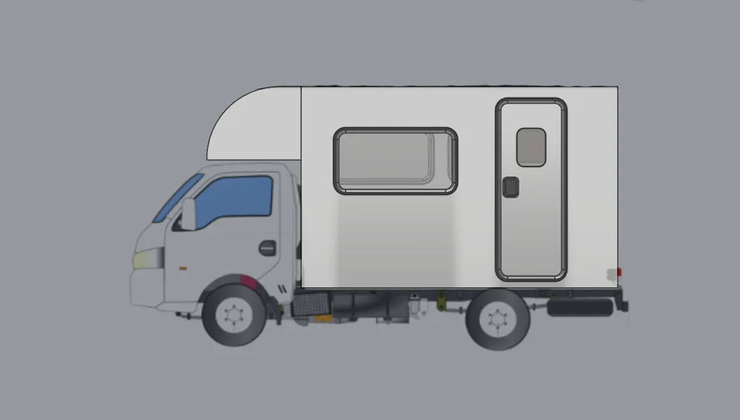Camper Vehicle Concept — product design by Lakmal Wijethunga (1/4)