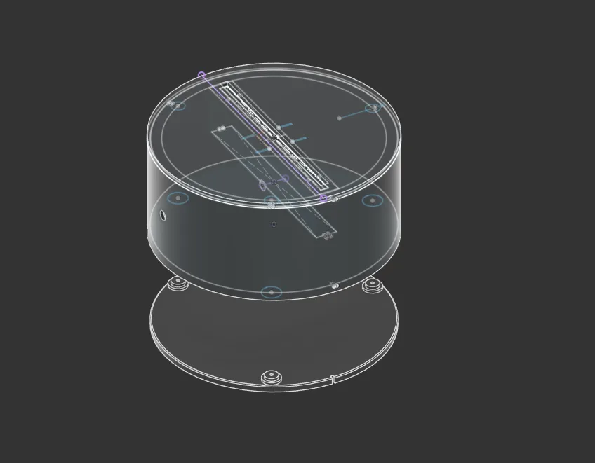 Acrylic Lamp — product design by Lakmal Wijethunga
