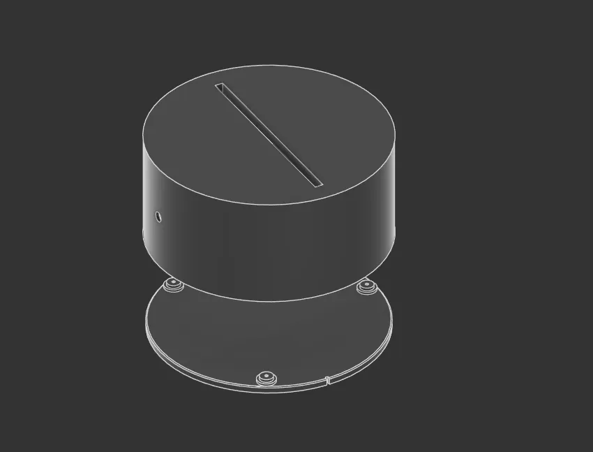 Acrylic Lamp — product design by Lakmal Wijethunga (6/7)