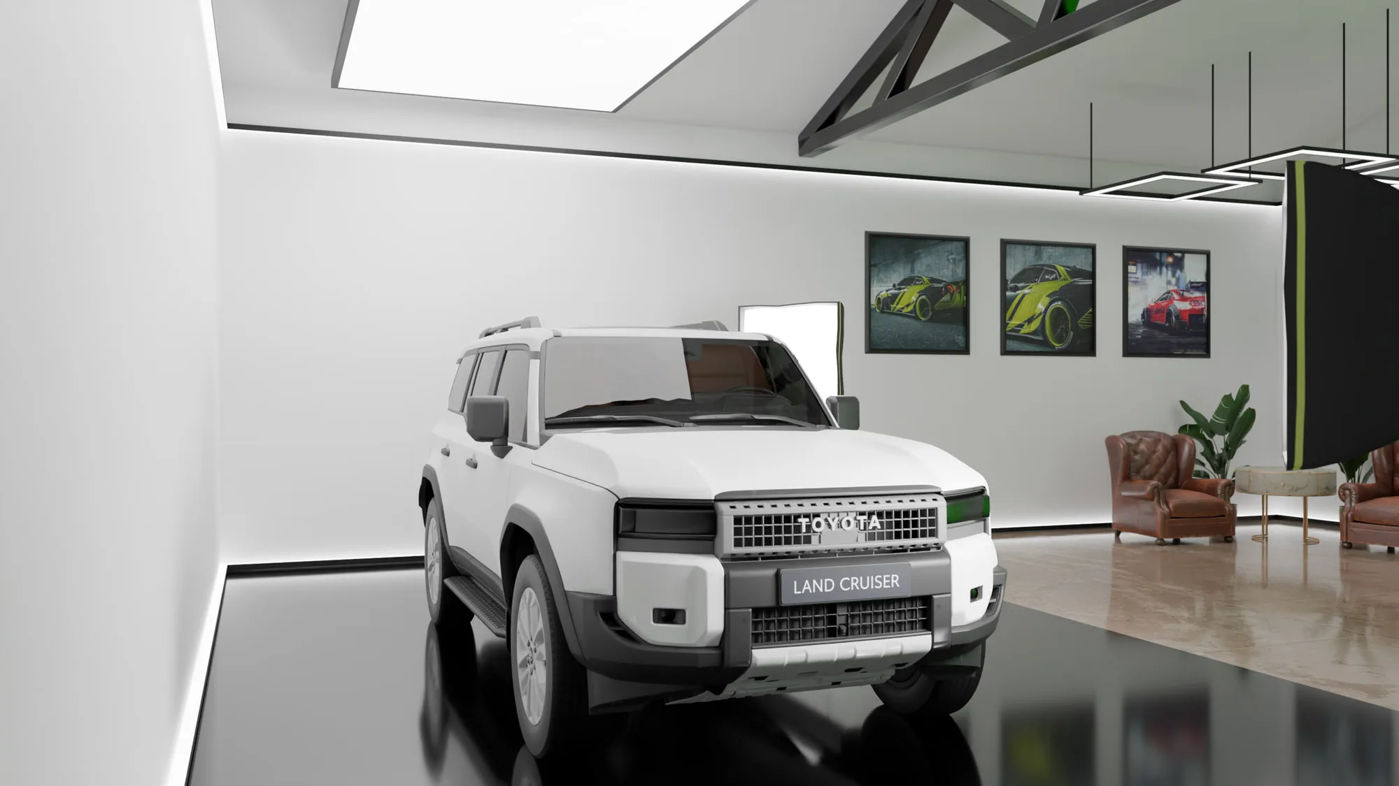 Automobile Content Studio Concept — environment by Lakmal Wijethunga