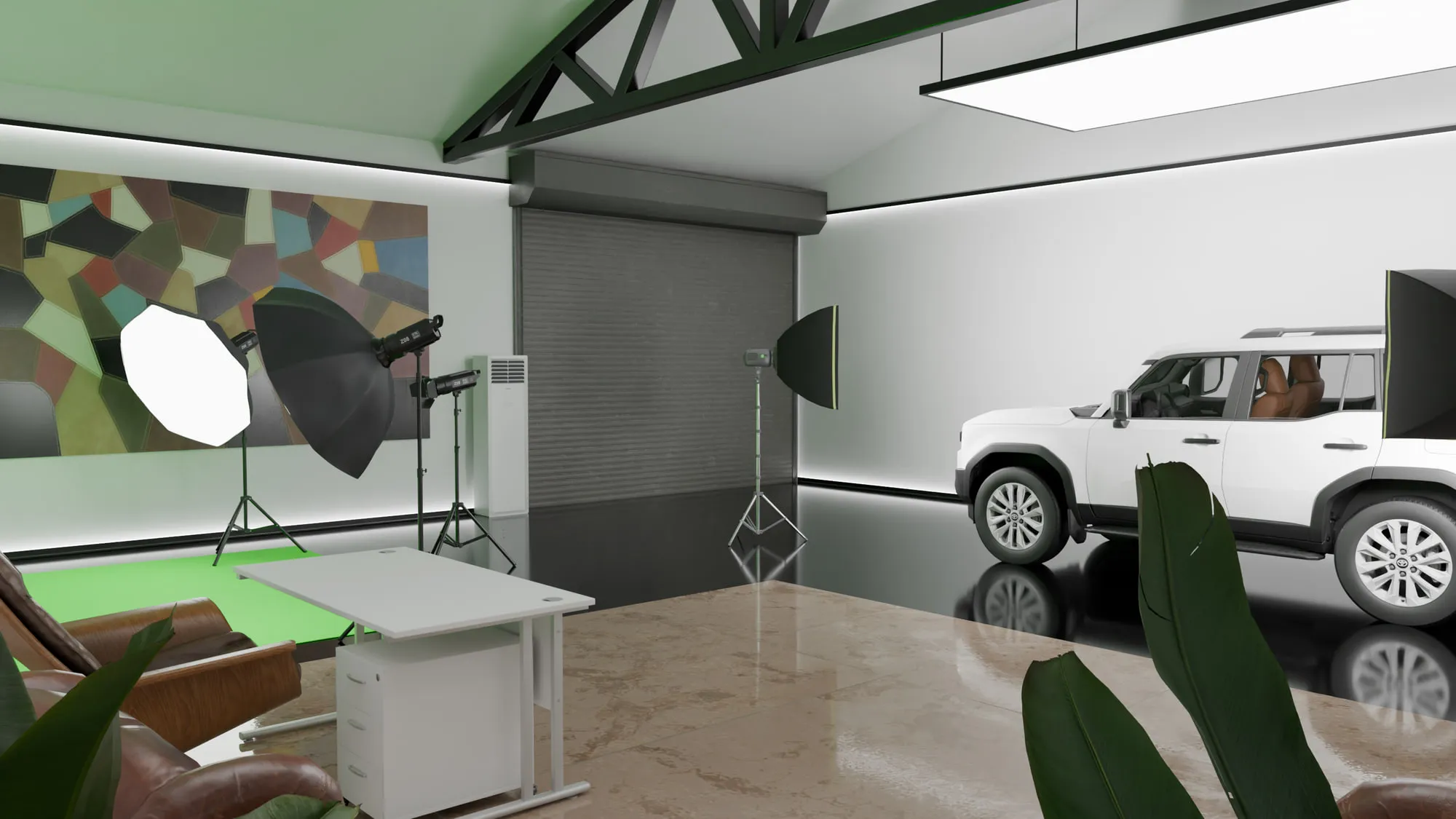 Automobile Content Studio Concept — environment by Lakmal Wijethunga (7/10)